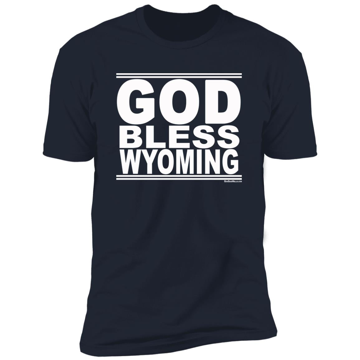 #GodBlessWyoming - Men's Shortsleeve Tee