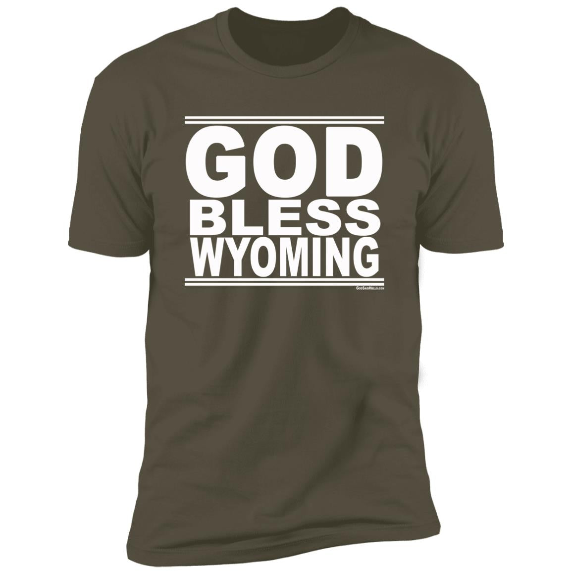 #GodBlessWyoming - Men's Shortsleeve Tee
