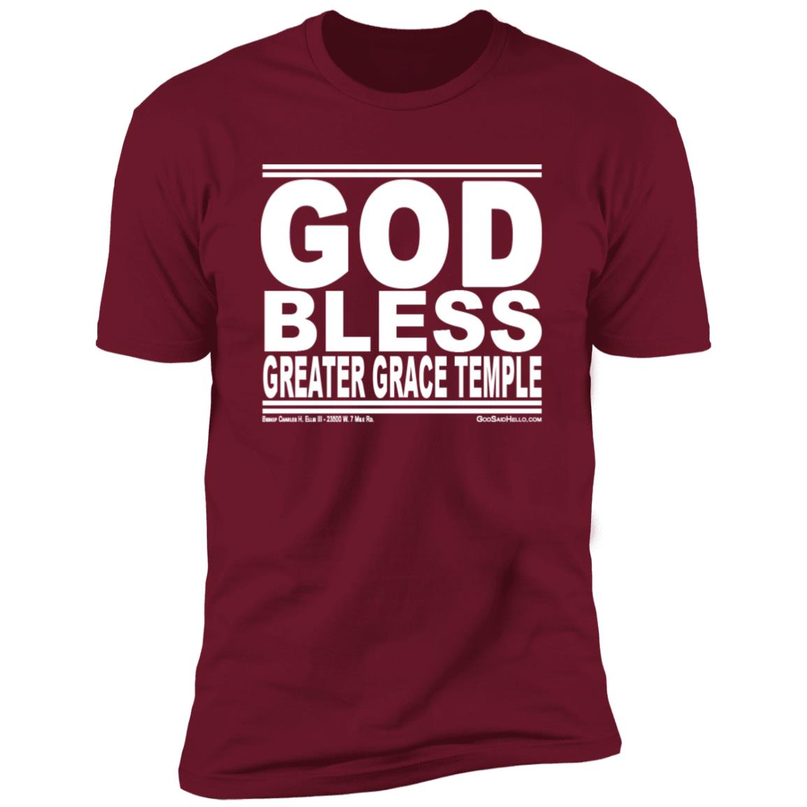 #GodBlessGreaterGraceTemple - Shortsleeve Tee
