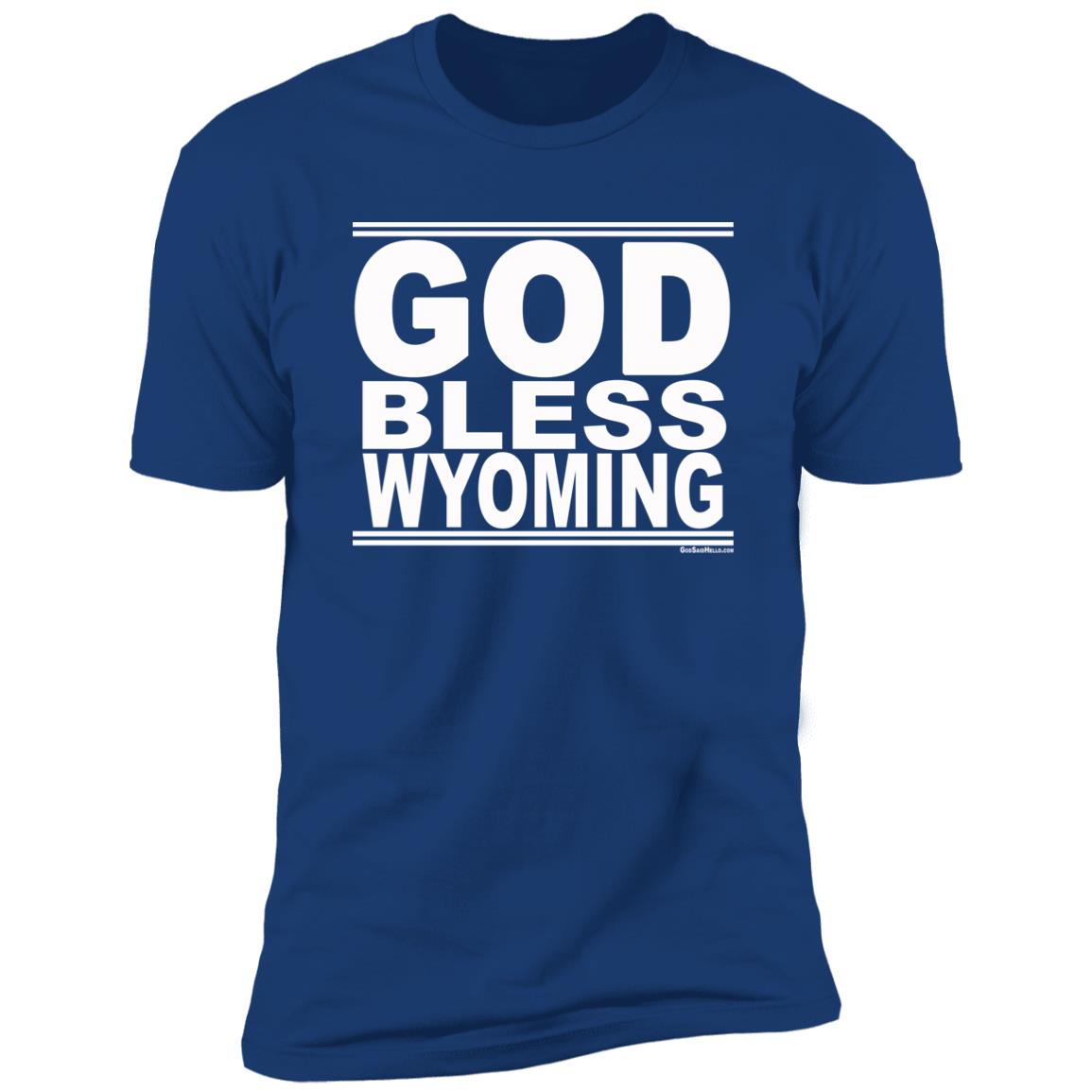 #GodBlessWyoming - Men's Shortsleeve Tee