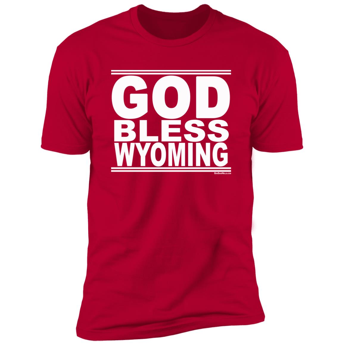 #GodBlessWyoming - Men's Shortsleeve Tee