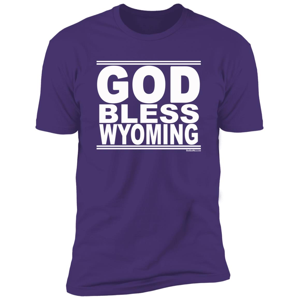 #GodBlessWyoming - Men's Shortsleeve Tee