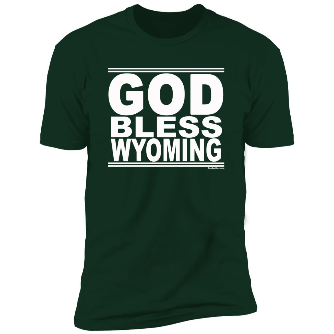 #GodBlessWyoming - Men's Shortsleeve Tee