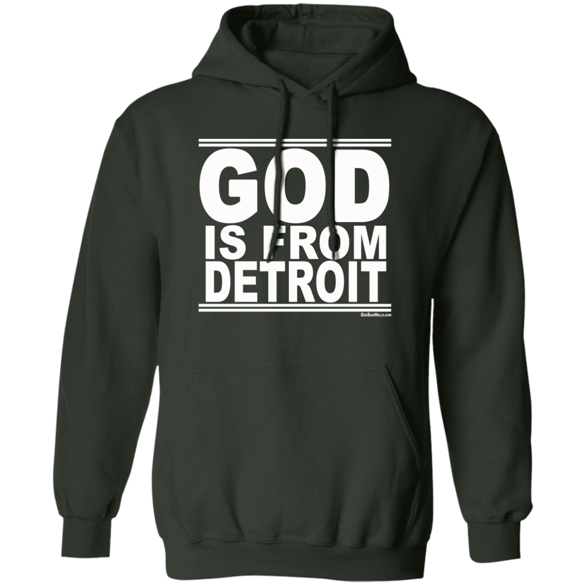 #GodIsFromDetroit - Pullover Hoodie