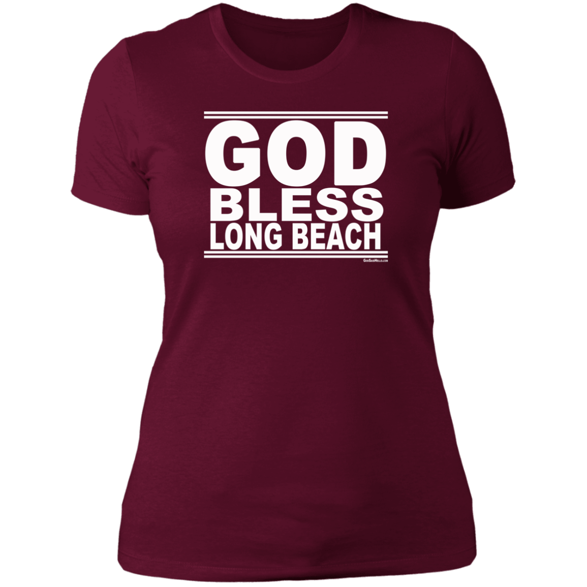 #GodBlessLongBeach - Women's Shortsleeve Tee