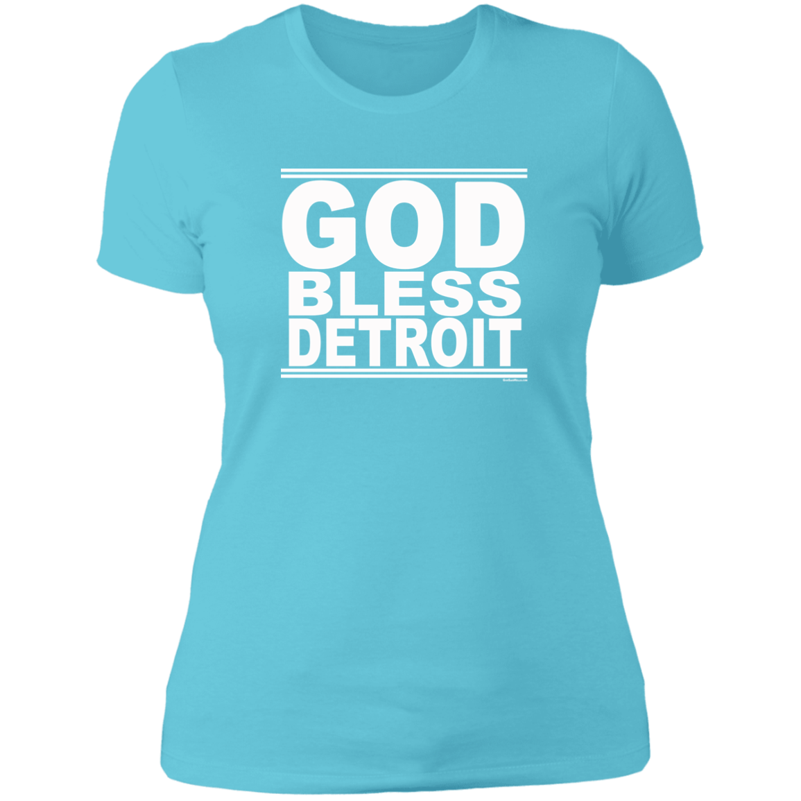 #GodBlessDetroit - Women's Shortsleeve Tee