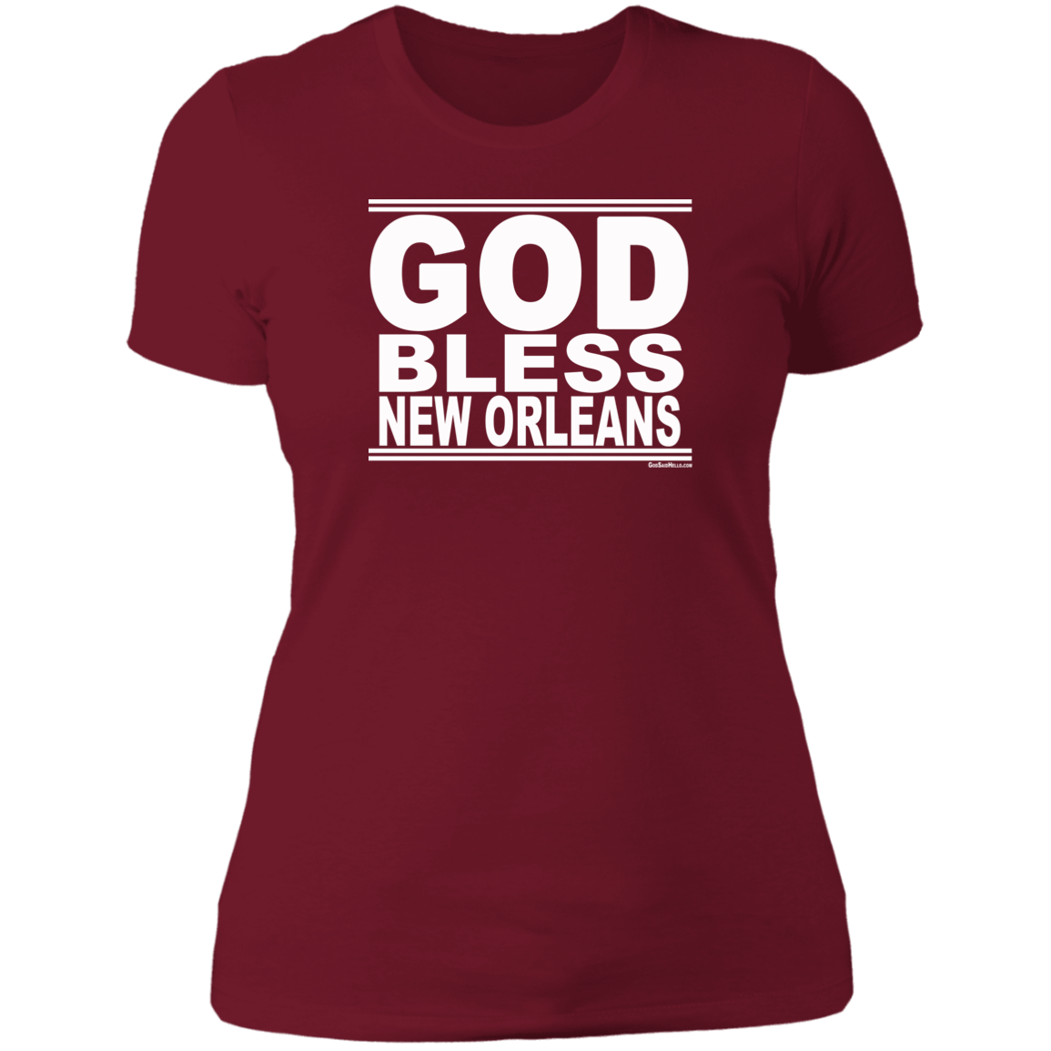 #GodBlessNewOrleans - Women's Shortsleeve Tee