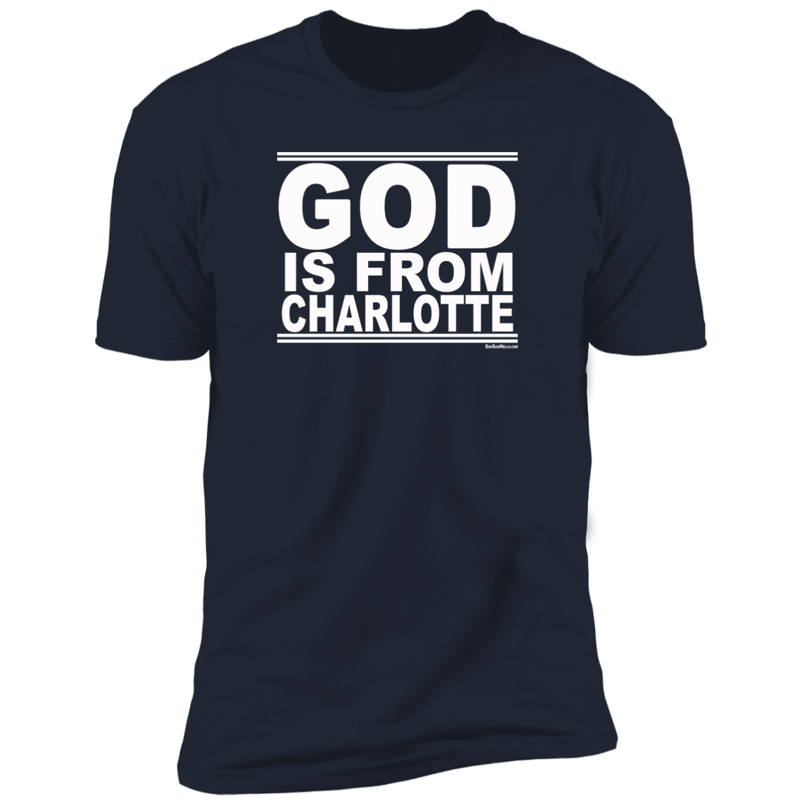#GodIsFromCharlotte - Men's Shortsleeve Tee