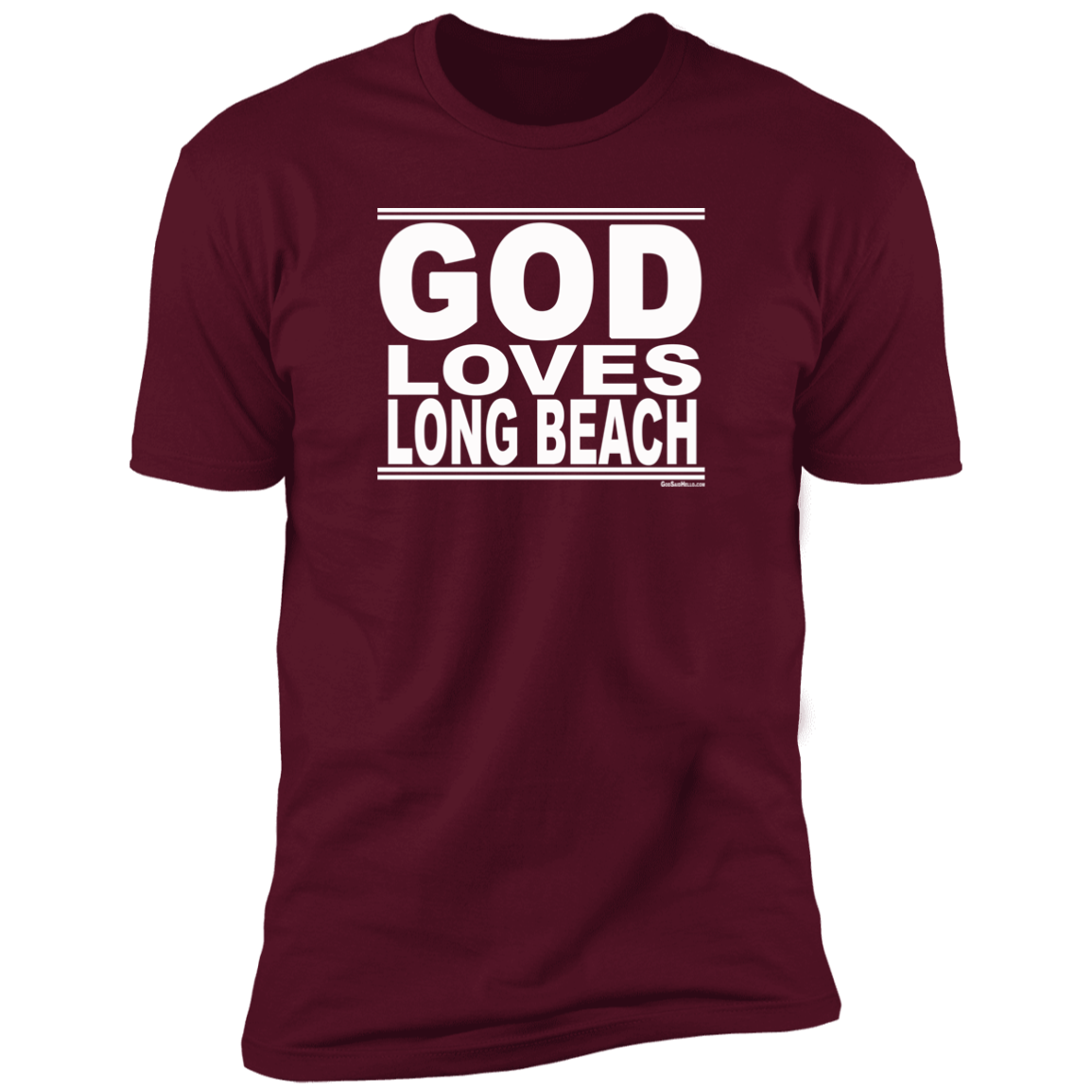 #GodLovesLongBeach - Men's Shortsleeve Tee