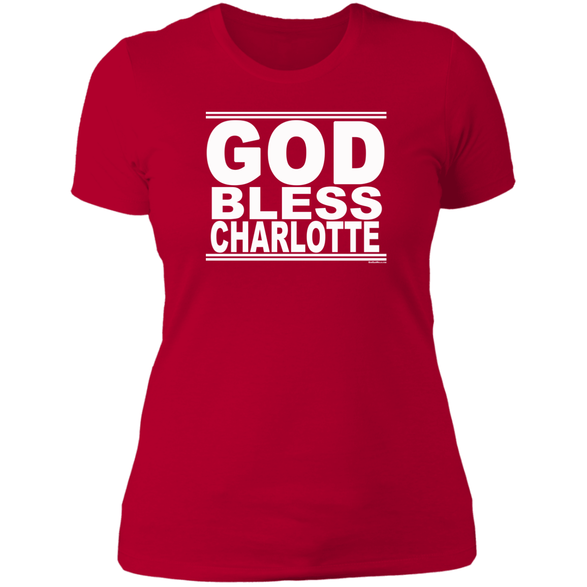 #GodBlessCharlotte - Women's Shortsleeve Tee