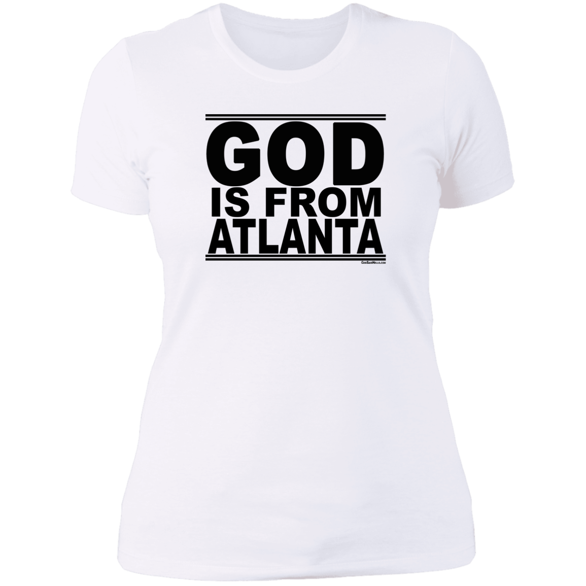 #GodIsFromAtlanta - Women's Shortsleeve Tee