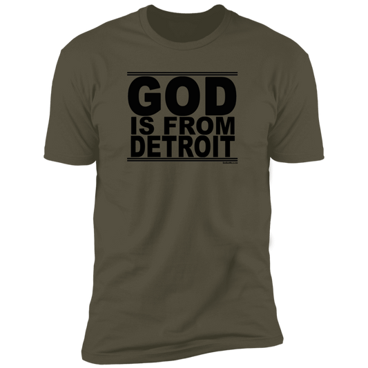 #GodIsFromDetroit - Men's Shortsleeve Tee