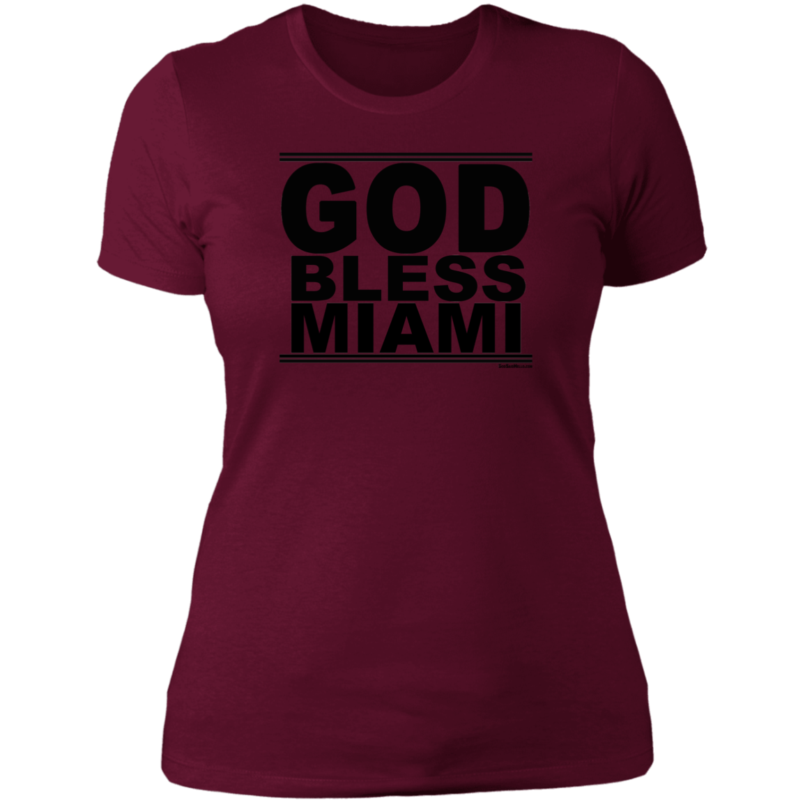#GodBlessMiami - Women's Shortsleeve Tee