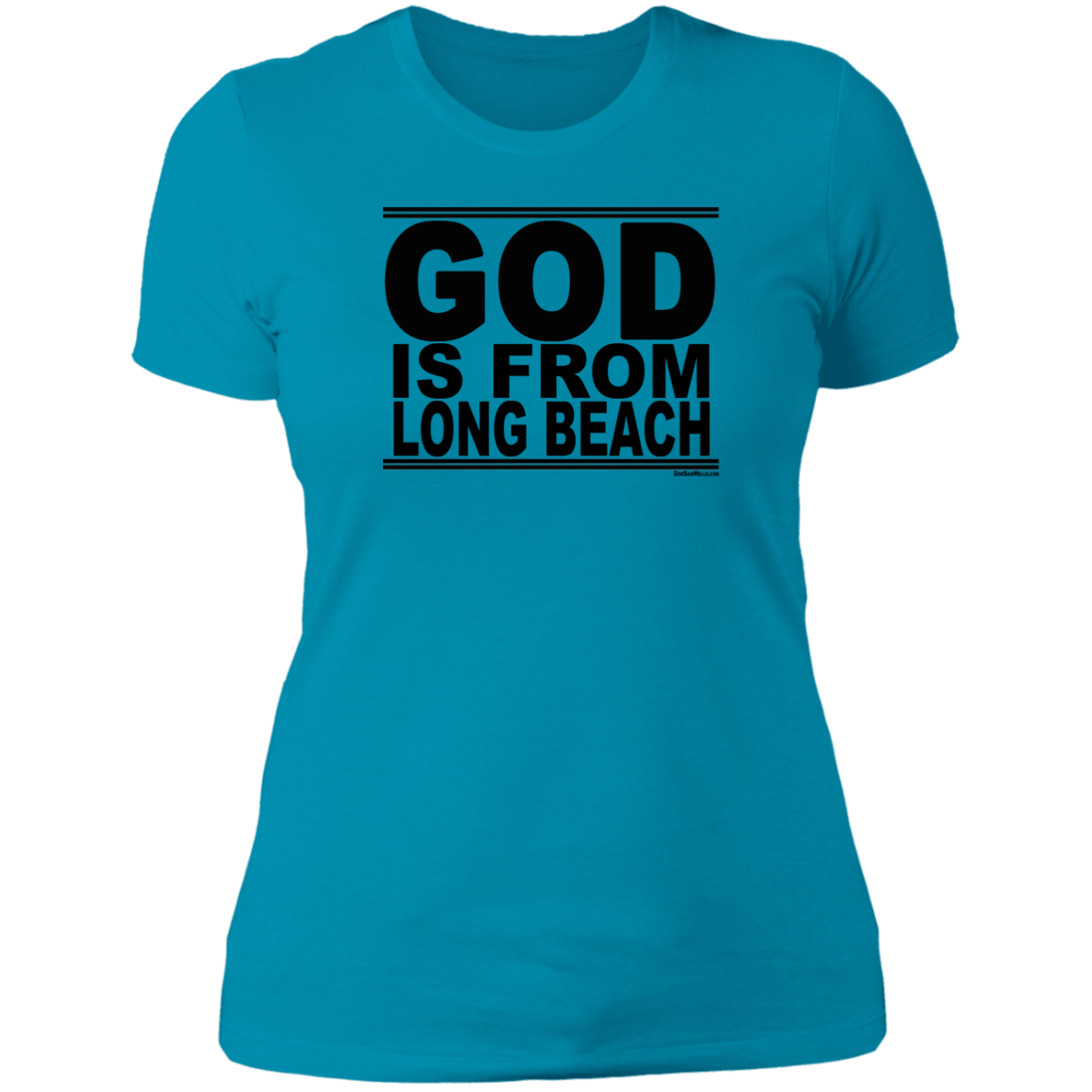 #GodIsFromLongBeach - Women's Shortsleeve Tee