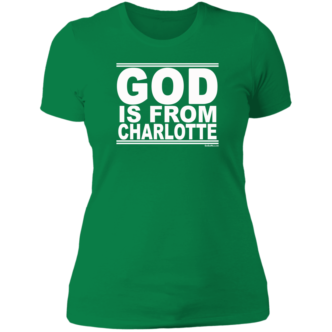 #GodIsFromCharlotte - Women's Shortsleeve Tee