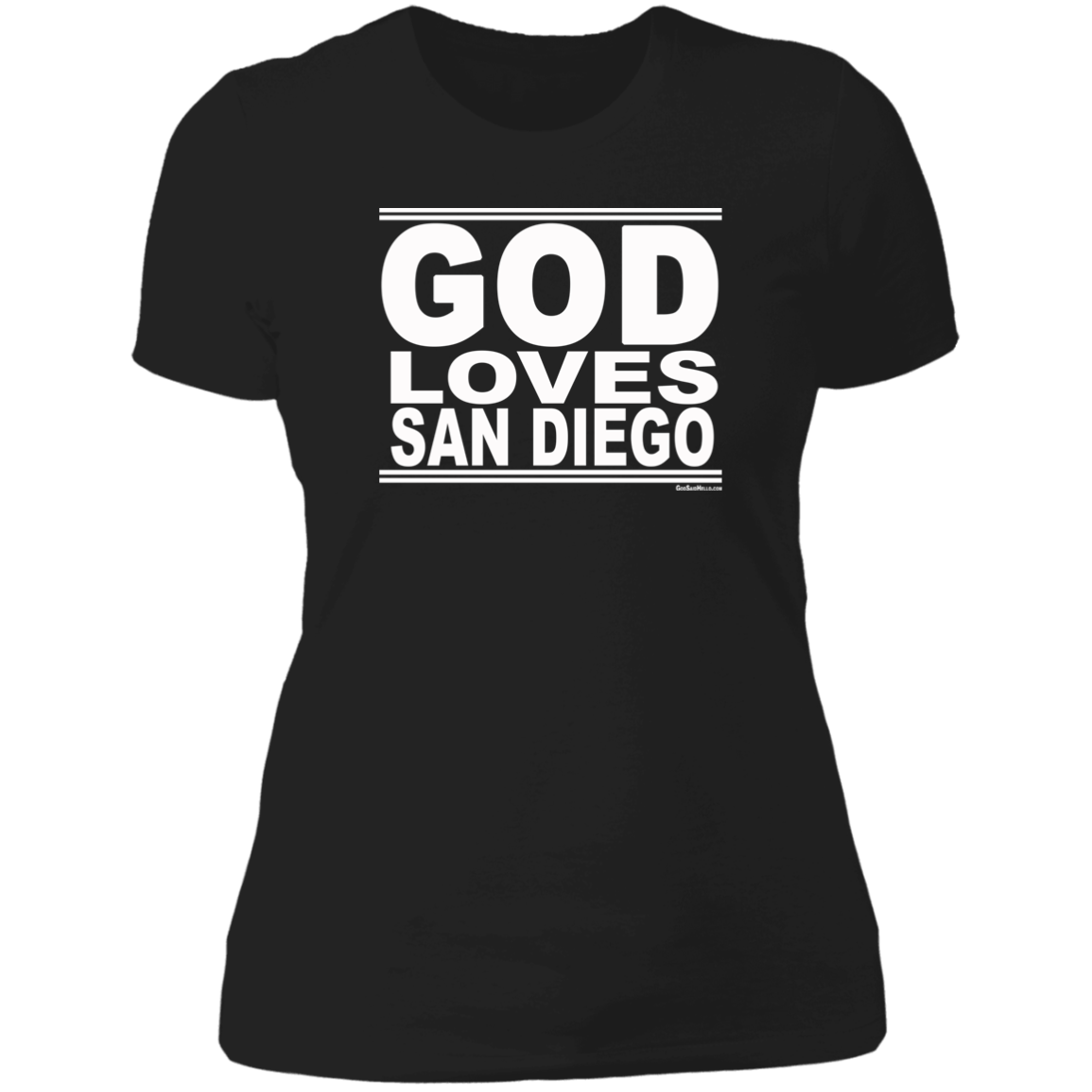 #GodLovesSanDiego - Women's Shortsleeve Tee