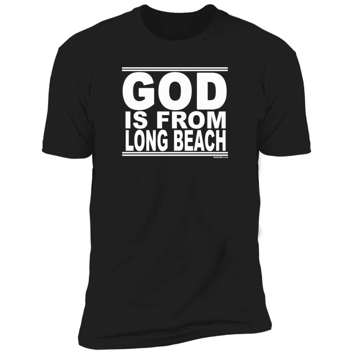 #GodIsFromLongBeach - Men's Shortsleeve Tee