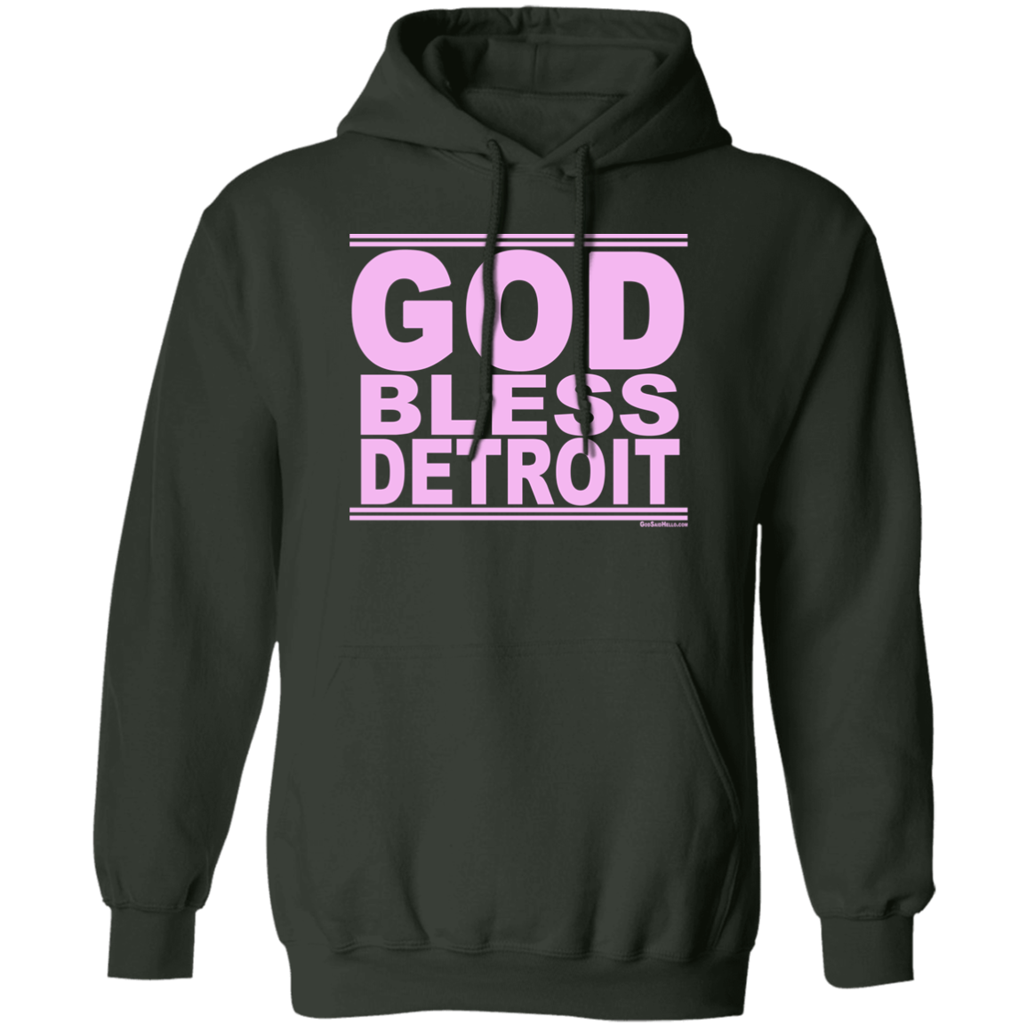 #GodBlessDetroit - Pullover Hoodie
