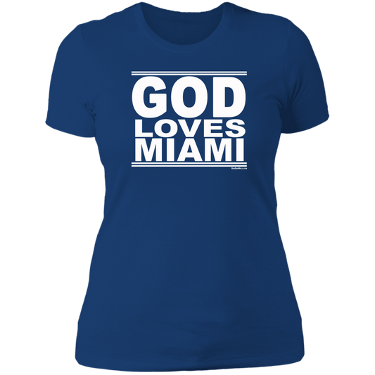 #GodLovesMiami - Women's Shortsleeve Tee