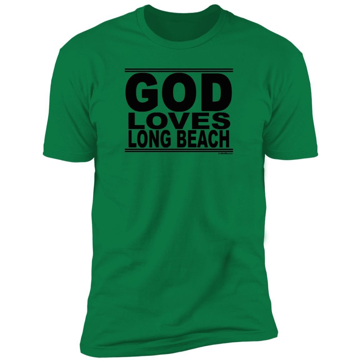 #GodLovesLongBeach - Men's Shortsleeve Tee