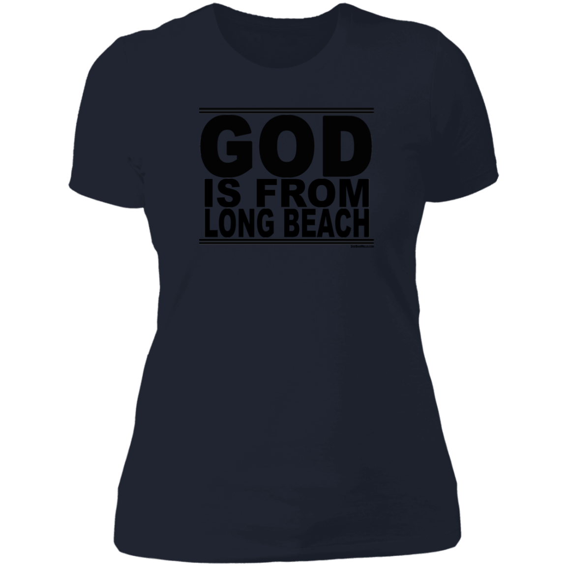 #GodIsFromLongBeach - Women's Shortsleeve Tee