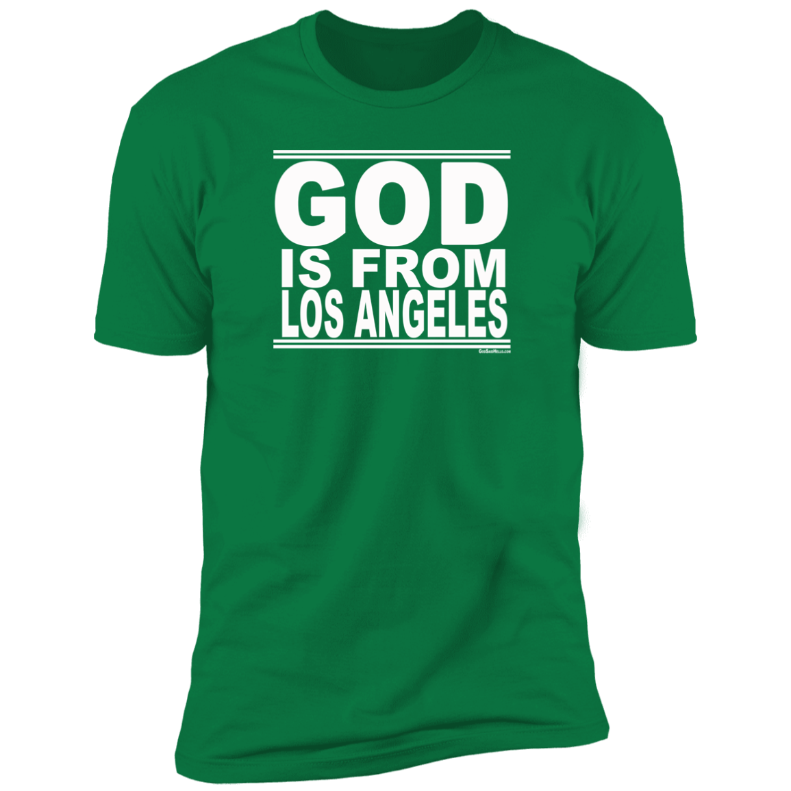 #GodIsFromLosAngeles - Men's Shortsleeve Tee