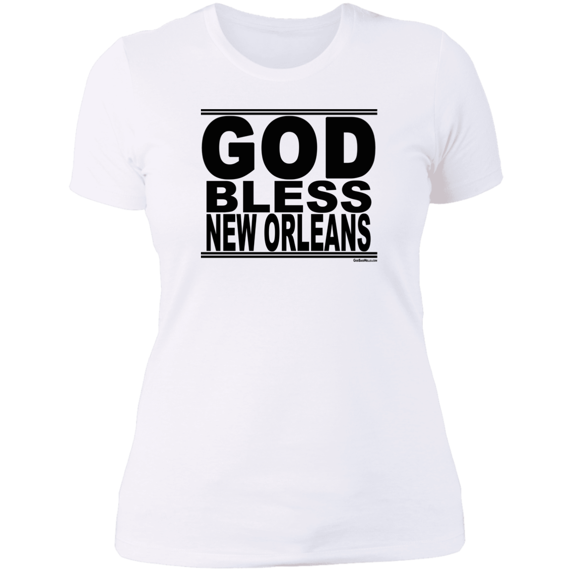 #GodBlessNewOrleans - Women's Shortsleeve Tee