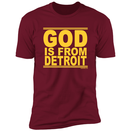 #GodIsFromDetroit - Men's Shortsleeve Tee