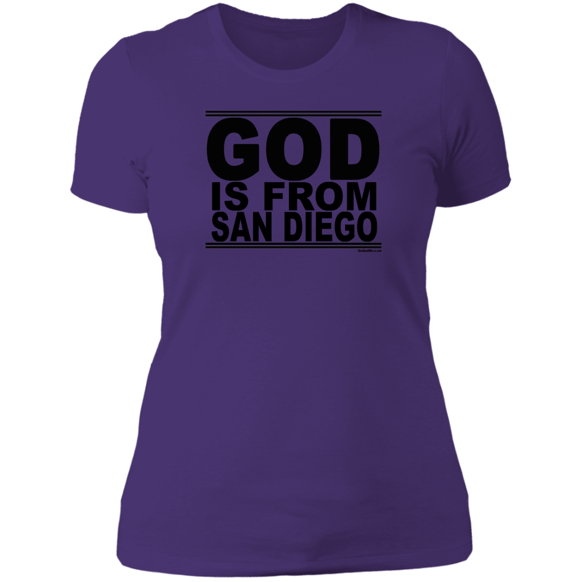 #GodIsFromSanDiego - Women's Shortsleeve Tee