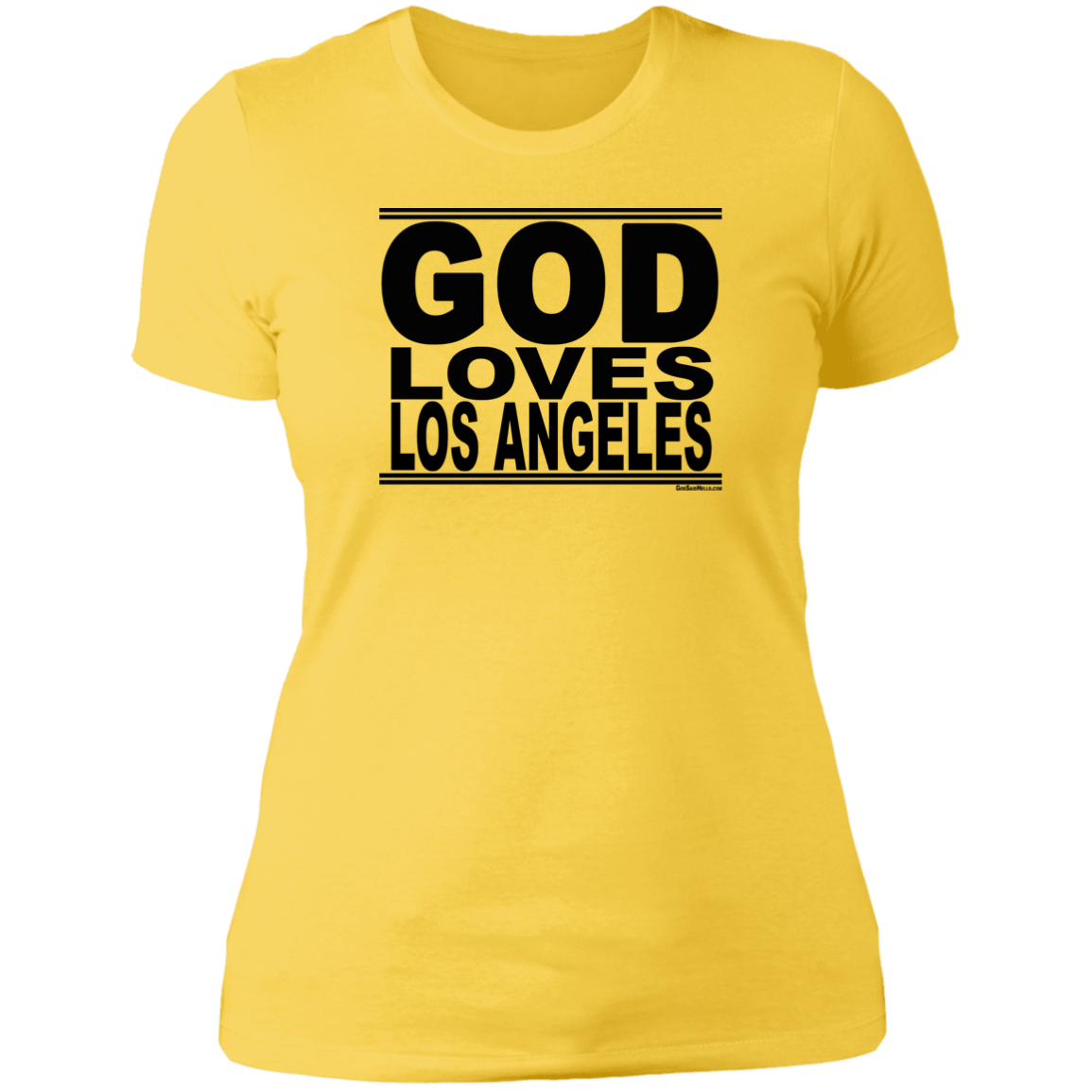 #GodLovesLosAngeles - Women's Shortsleeve Tee