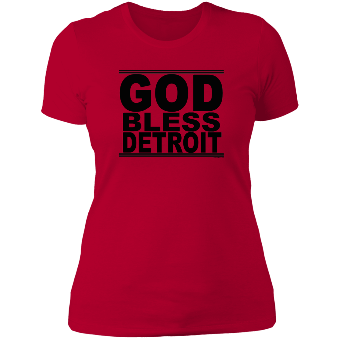 #GodBlessDetroit - Women's Shortsleeve Tee