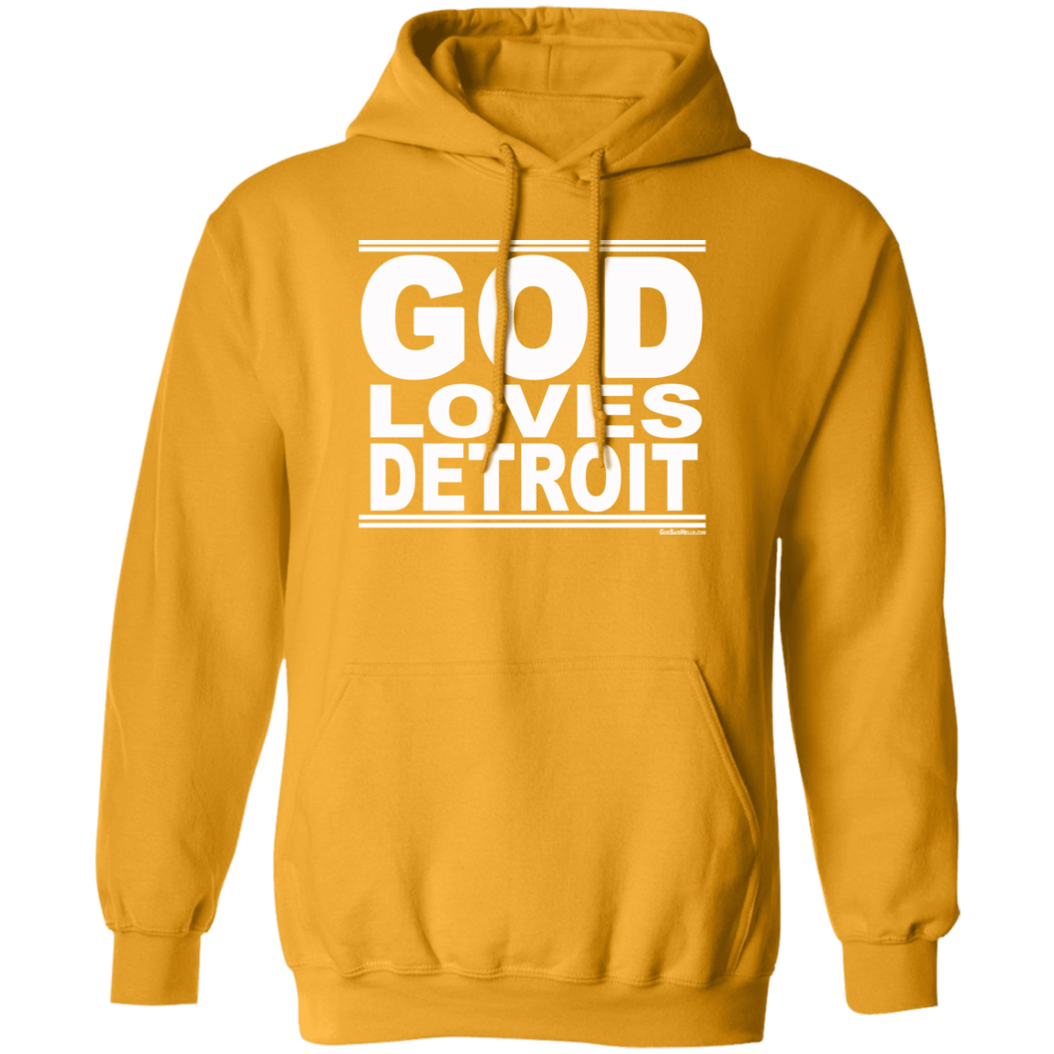 #GodLovesDetroit - Pullover Hoodie