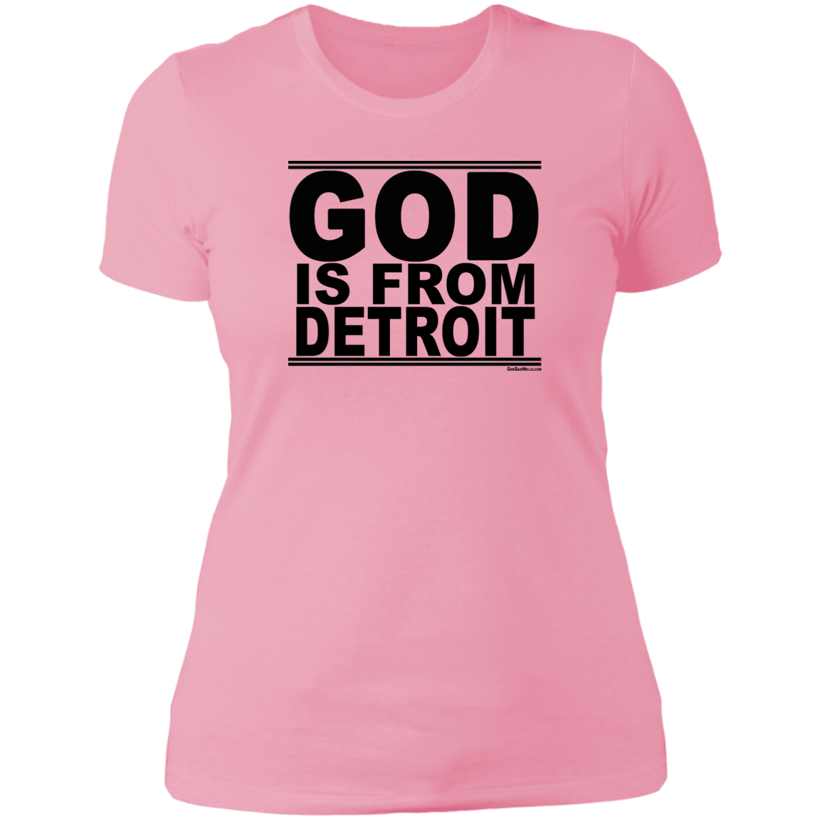 #GodIsFromDetroit - Women's Shortsleeve Tee