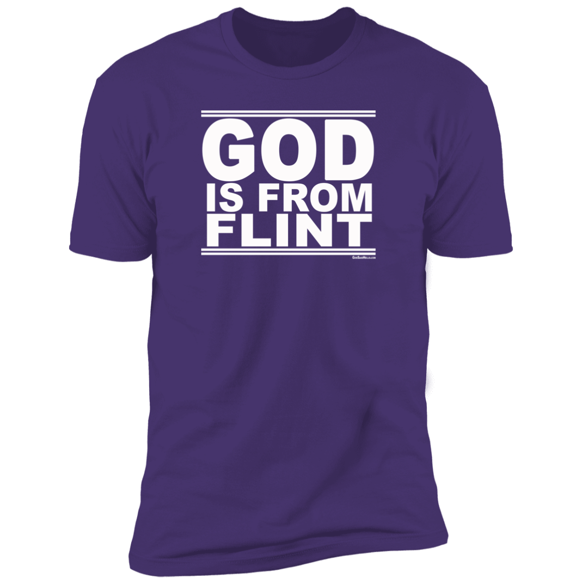 #GodIsFromFlint - Men's Shortsleeve Tee