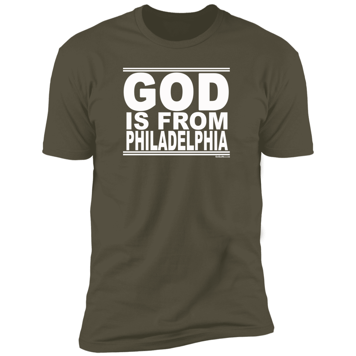 #GodIsFromPhiladelphia - Men's Shortsleeve Tee