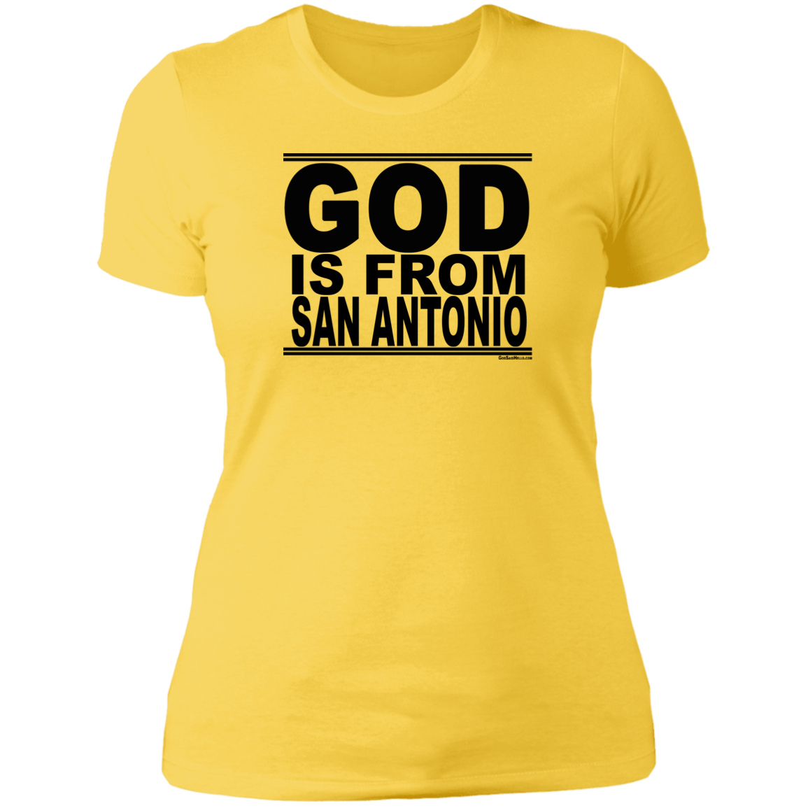 #GodIsFromSanAntonio - Women's Shortsleeve Tee