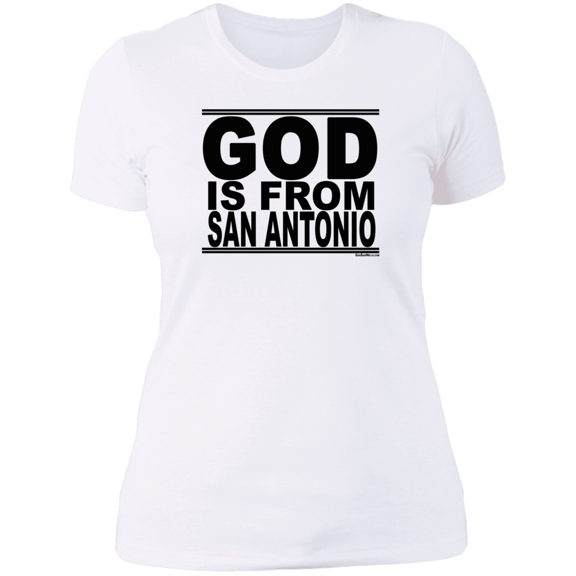 #GodIsFromSanAntonio - Women's Shortsleeve Tee