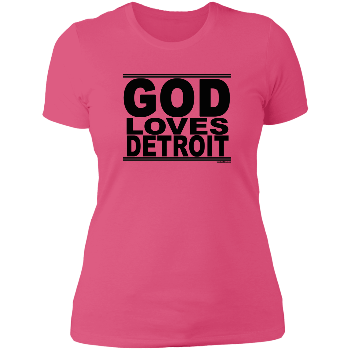 #GodLovesDetroit - Women's Shortsleeve Tee