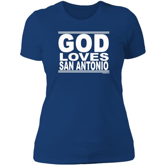 #GodLovesSanAntonio - Women's Shortsleeve Tee