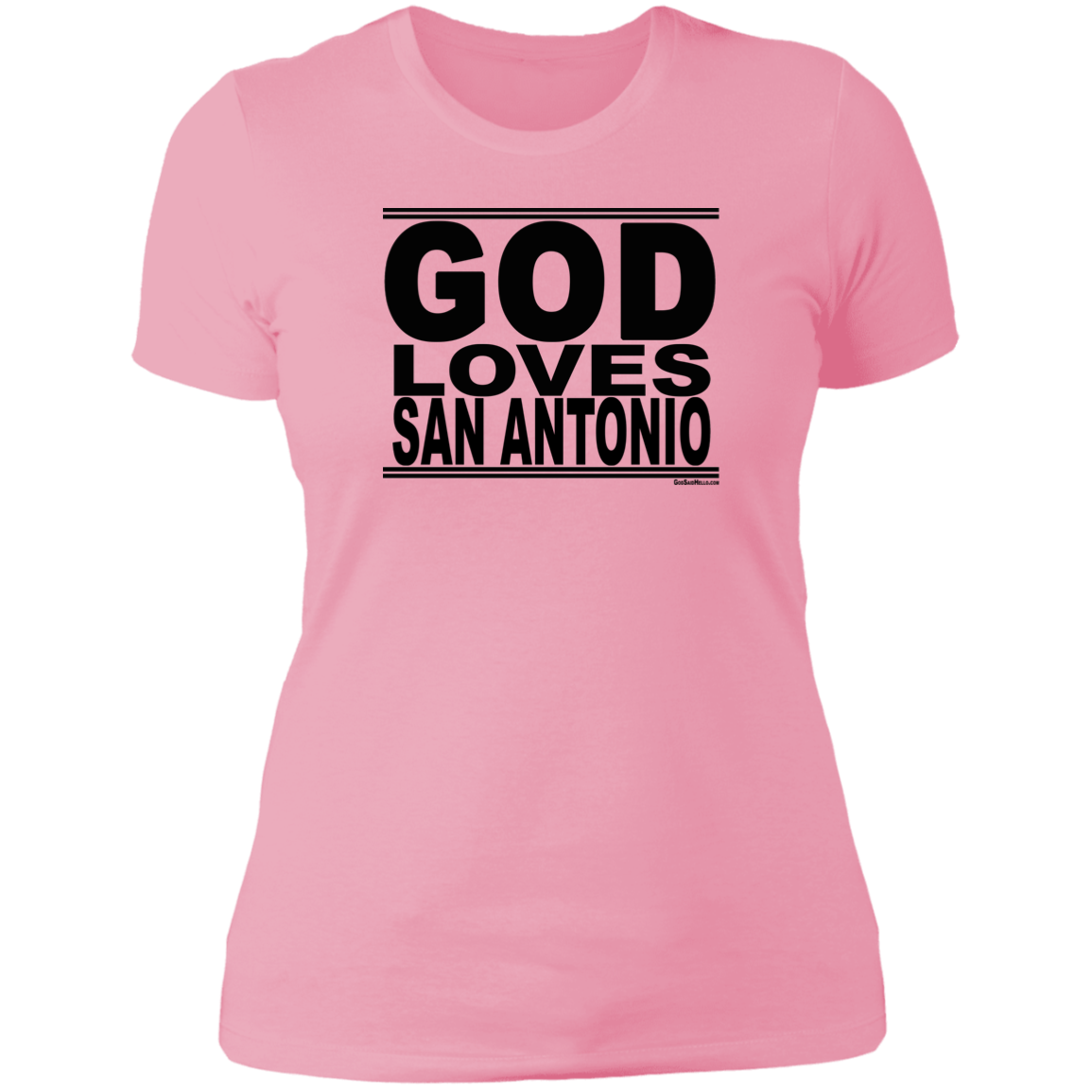 #GodLovesSanAntonio - Women's Shortsleeve Tee