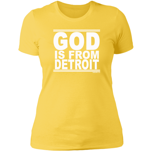 #GodIsFromDetroit - Women's Shortsleeve Tee