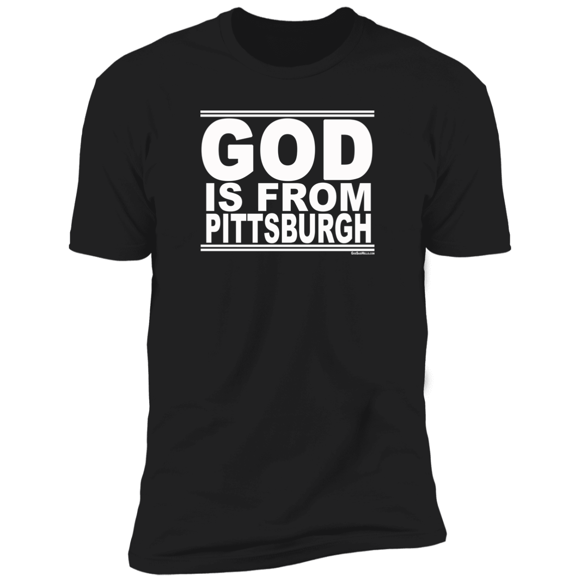 #GodIsFromPittsburgh - Men's Shortsleeve Tee