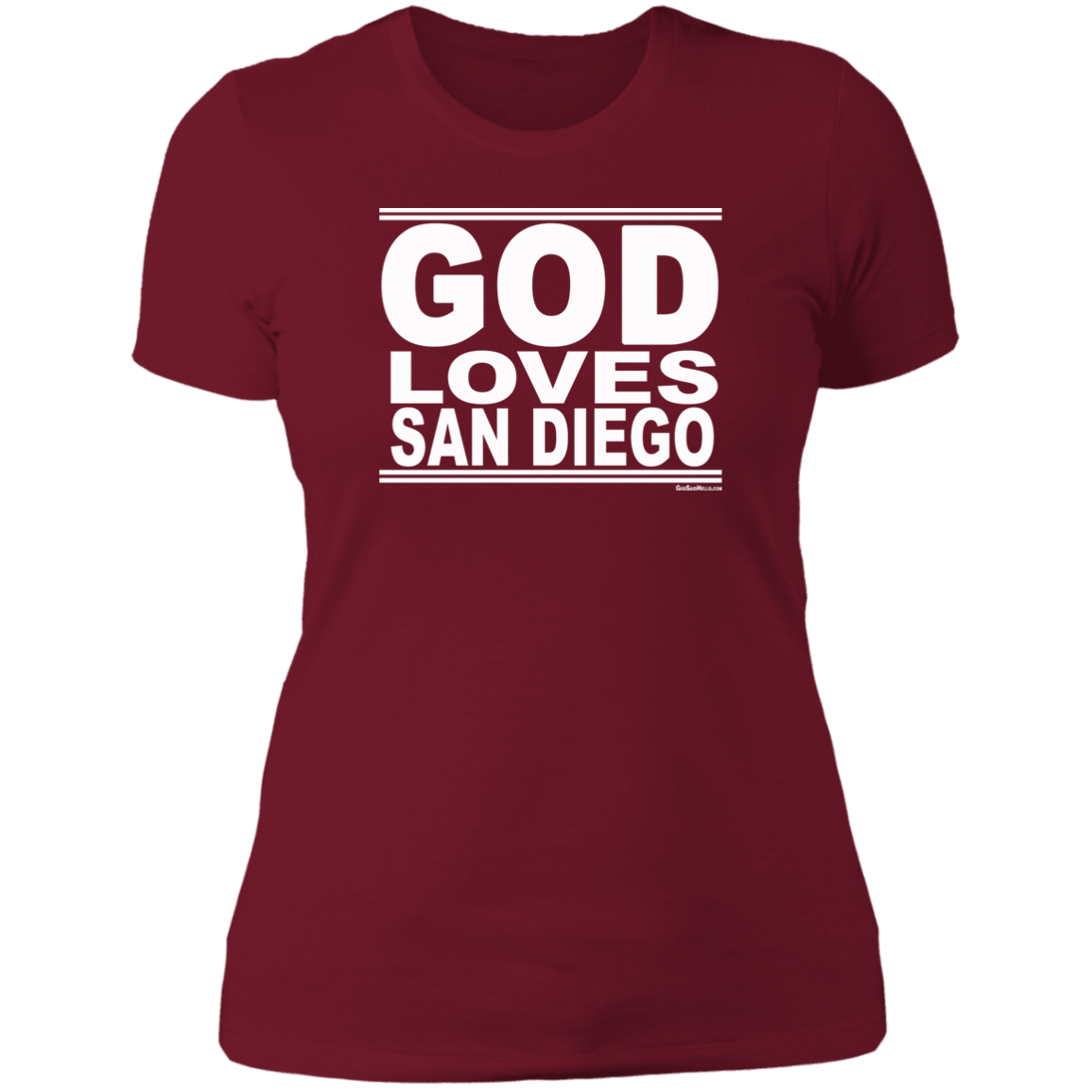 #GodLovesSanDiego - Women's Shortsleeve Tee