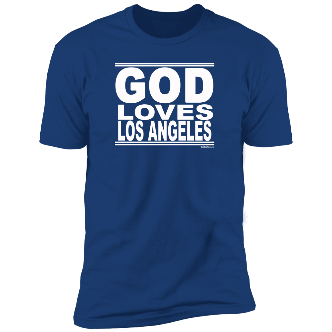 #GodLovesLosAngeles - Men's Shortsleeve Tee