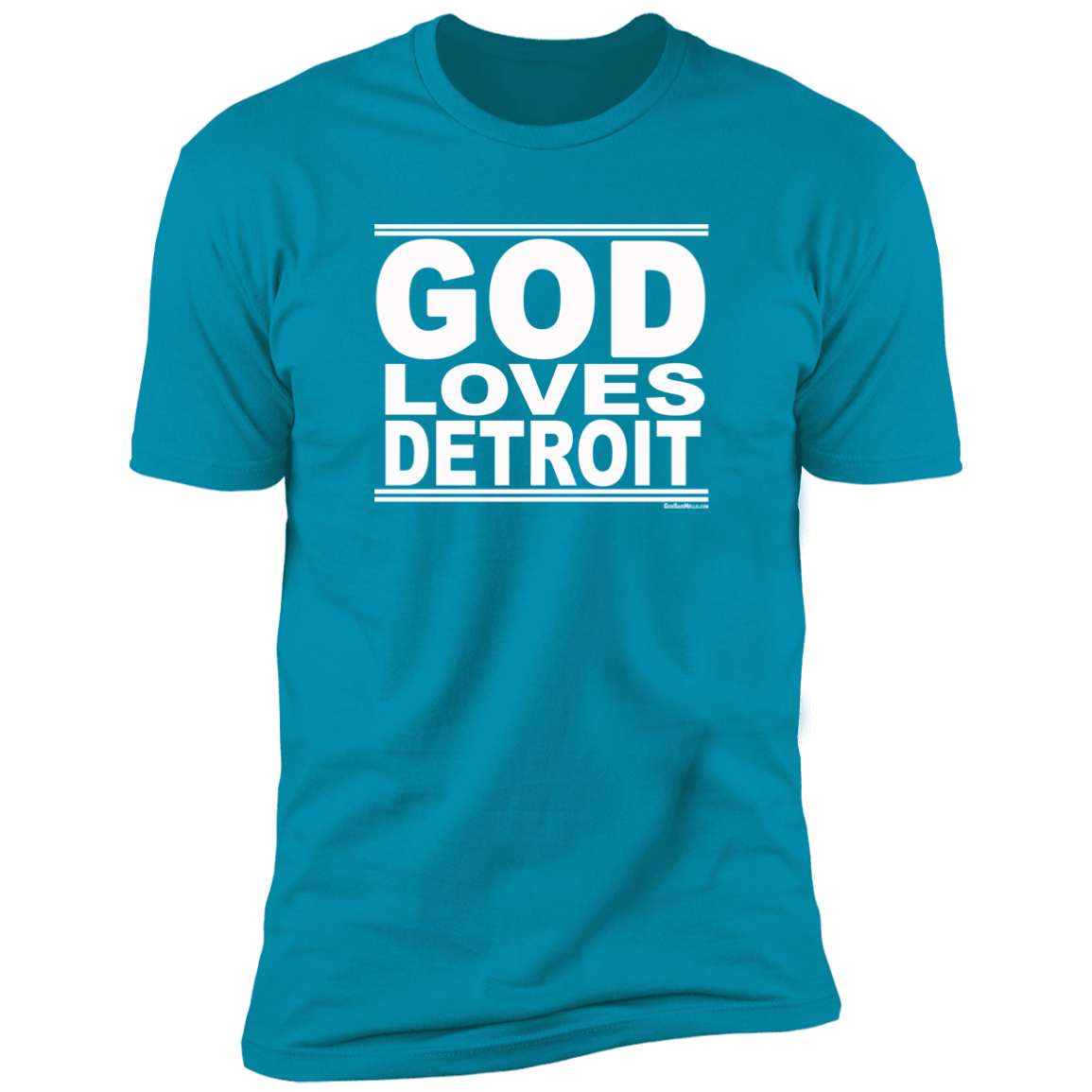 #GodLovesDetroit - Men's Shortsleeve Tee