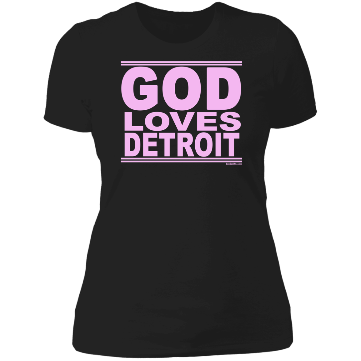#GodLovesDetroit - Women's Shortsleeve Tee