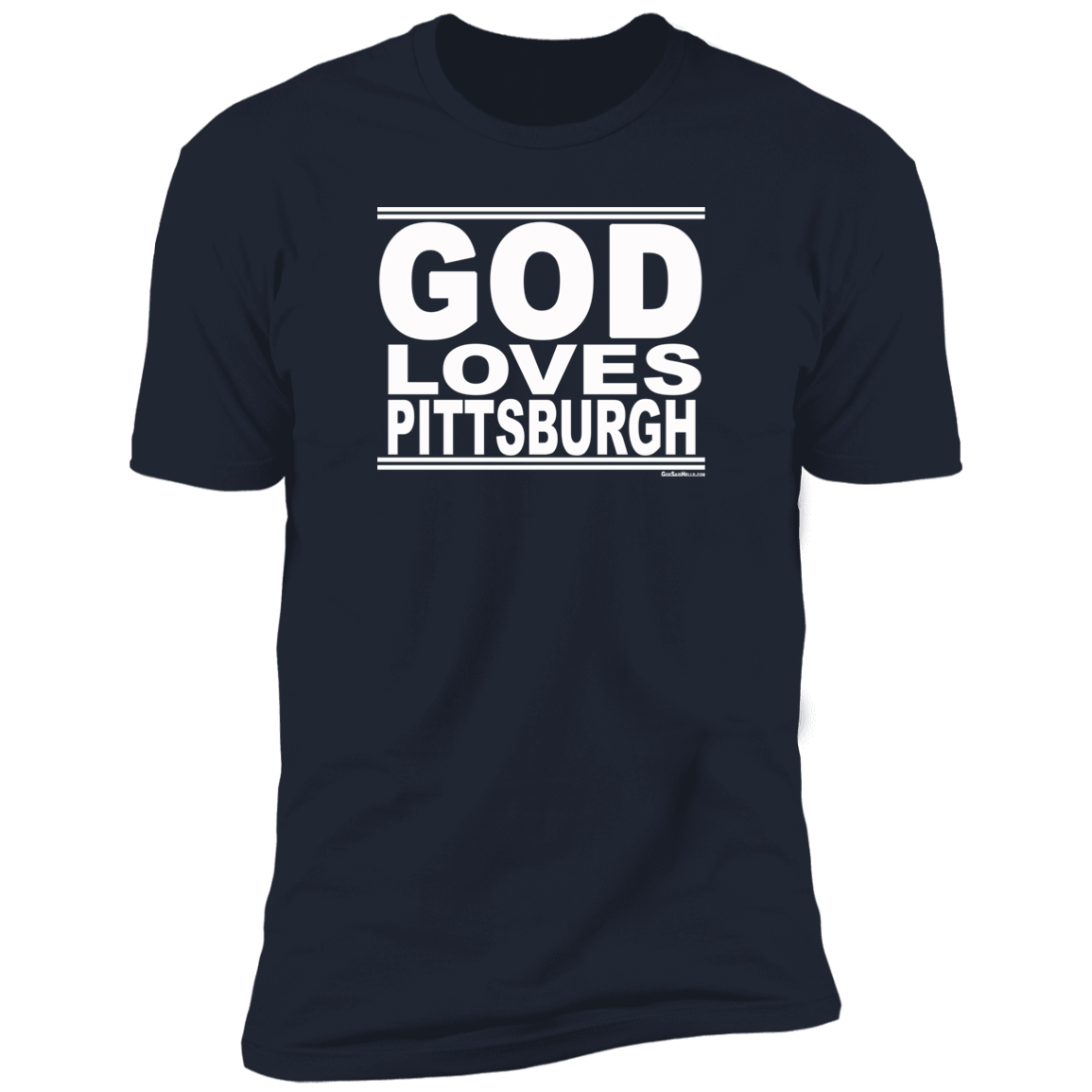 #GodLovesPittsburgh - Men's Shortsleeve Tee