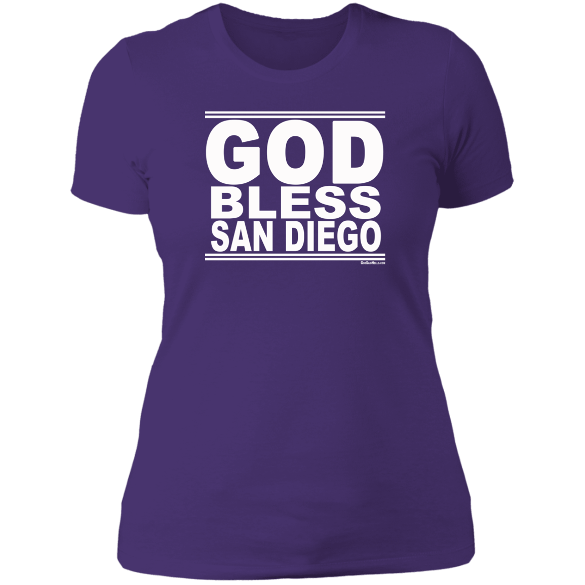 #GodBlessSanDiego - Women's Shortsleeve Tee