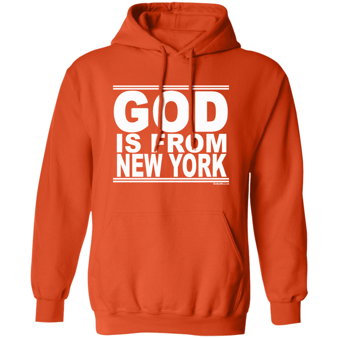 #GodIsFromNewYork - Pullover Hoodie