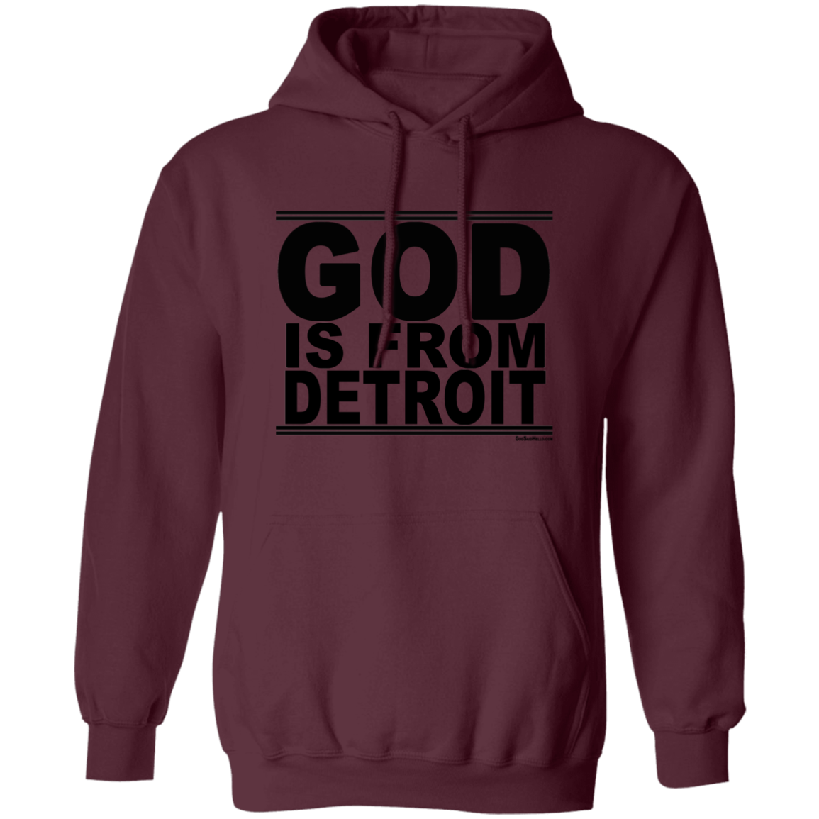#GodIsFromDetroit - Pullover Hoodie